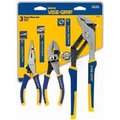 Irwin IRWIN VISE-GRIP® 2078704 3 Piece Traditional Plier Set (Long Nose, Slip Joint, Tongue & Groove) 2078704